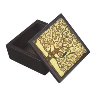 Gustav Klimt Tree of Life Gift Box Premium Keepsake Boxes