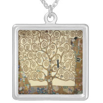 Gustav Klimt - Tree of Life Necklaces