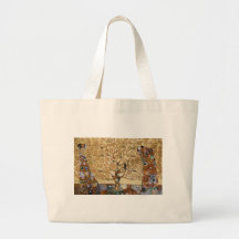 Gustav Klimt Tree Of Life Tote Bag
