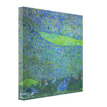 Gustav Klimt - Unterach at the Attersee Gallery Wrap Canvas