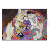 Gustav Klimt - Virgin Card
