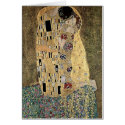 Gustav Klimt's The Kiss (circa 1908) cards
