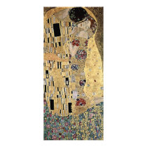 Gustav Klimt's The Kiss (circa 1908) Rack Card