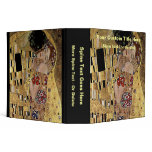 Gustav Klimt's The Kiss Detail (circa 1908) binders