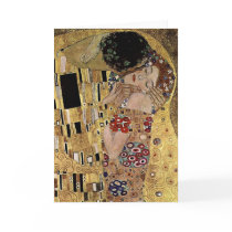 Gustav Klimt's The Kiss Detail (circa 1908) Cards