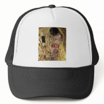 Gustav Klimt's The Kiss Detail (circa 1908) Mesh Hat