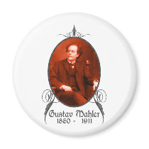 Gustav Mahler magnets by nakedzealot Gustav Mahler magnets