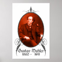 Gustav Mahler Print