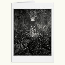 Gustave Dore: dreadful was the din cards