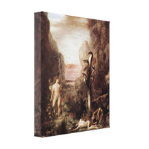 Gustave Moreau - Hercules and the Hydra Lernaean Stretched Canvas Print