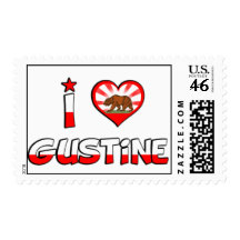 Gustine, CA Postage Stamp
