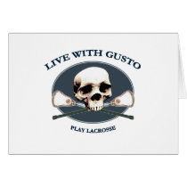 Gusto Lacrosse Pirate Card