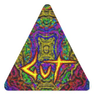 GuT Mandala Triangle Stickers