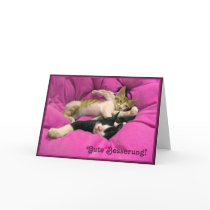 Gute Besserung cards by Rainmountain Gute Besserung cards