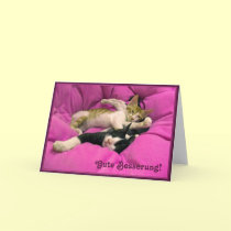 Gute Besserung cards by Rainmountain Gute Besserung cards