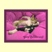 Gute Besserung! postcards by Rainmountain Gute Besserung! postcards