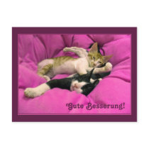 Gute Besserung! postcards