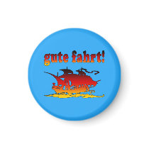 Gute Fahrt Good Trip in German Vacations Travel Refrigerator Magnet