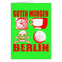 GUTEN MORGEN BERLIN GREETING CARDS
