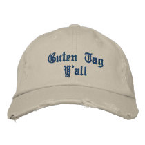 "Guten Tag Y'all" hat Embroidered Hats