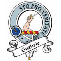 Guthrie Clan Badge t-shirts