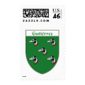 Gutierrez Coat of Arms/Family Crest postage by NameGame Gutierrez Coat of Arms/Family Crest postage