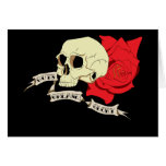 Guts Grease Glory Greeting Card