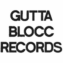 GUTTA BLOCC RECORDS embroidered shirts by guttabloccrecords GUTTA BLOCC RECORDS embroidered shirts