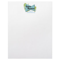 Gutter Bunnies Custom Letterhead