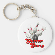 Gutter Gang Bowling Keychain