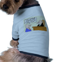 Guy bribes judge "just to be polite." pet clothing