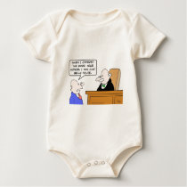 Guy bribes judge "just to be polite." t-shirts