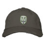 Guy Fawkes Mask Hats Embroidered Baseball Caps