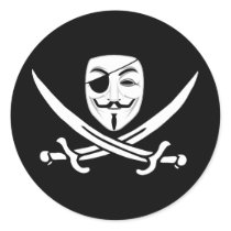 guy fawkes pirate stickers by strk3 guy fawkes pirate stickers