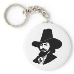 Guy Fawkes Portrait Keychain