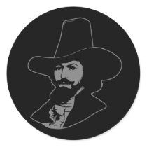 Guy Fawkes Portrait Sticker