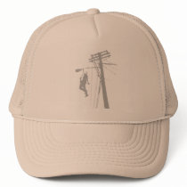 Guy Hanging From A Pole hats by Danielle_Riot Guy Hanging From A Pole hats