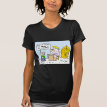 Guy needs pin number to get into heaven. t-shirts