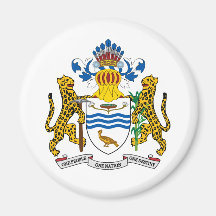 Guyana Coat Of Arms Fridge Magnet