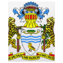 Guyana coat of arms personalized letterhead