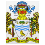 Guyana coat of arms personalized letterhead