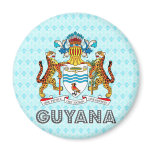 Guyana Coat of Arms magnets