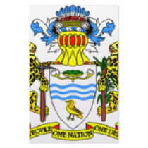 Guyana coat of arms stationery