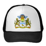 Guyana coat of arms trucker hats