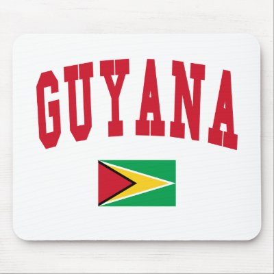 Guyana College Style Mouse Mat by repofcountries