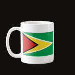 Guyana Flag Map Classic Mug