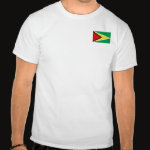 Guyana Flag Map Basic T-Shirt