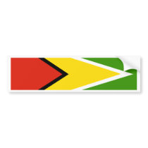 Guyana Flag bumper stickers