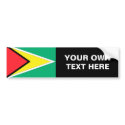 Guyana Flag bumper stickers by flagshirts Guyana Flag bumper stickers
