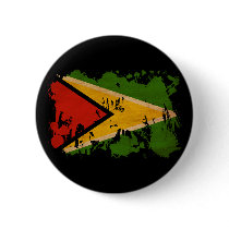 Guyana Flag Button
